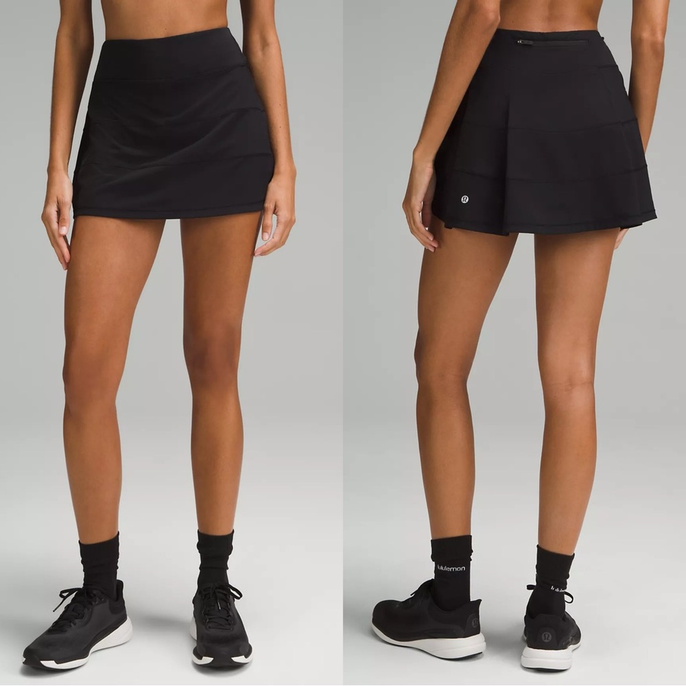 Lululemon Pace Rival Mid Rise Skirt Long Size 12